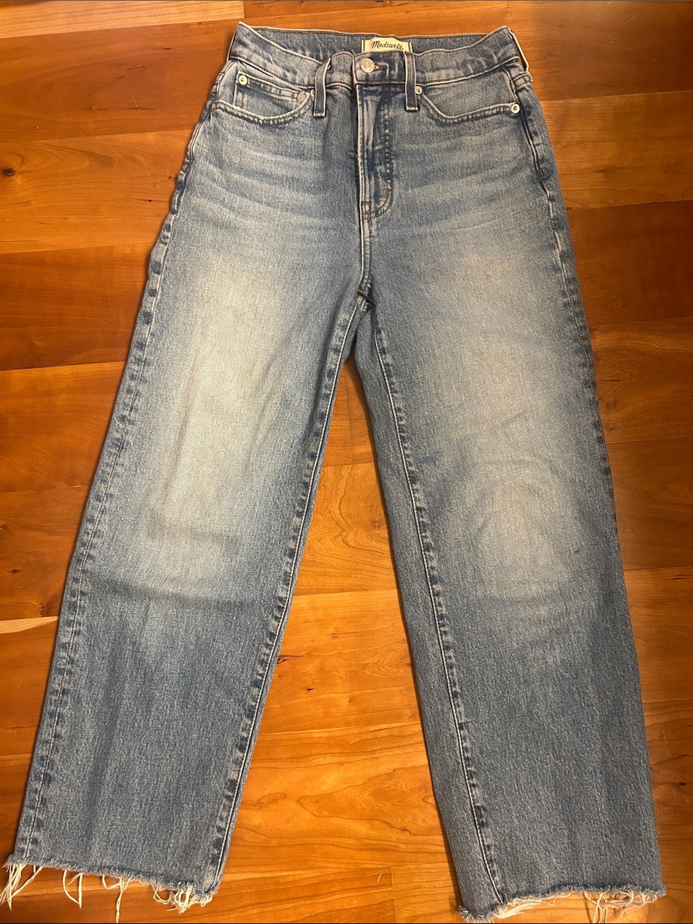Madewell THE PERFECT VINTAGE WIDE-LEG CROP JEAN